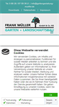 Mobile Screenshot of gartengestaltung-mueller.de